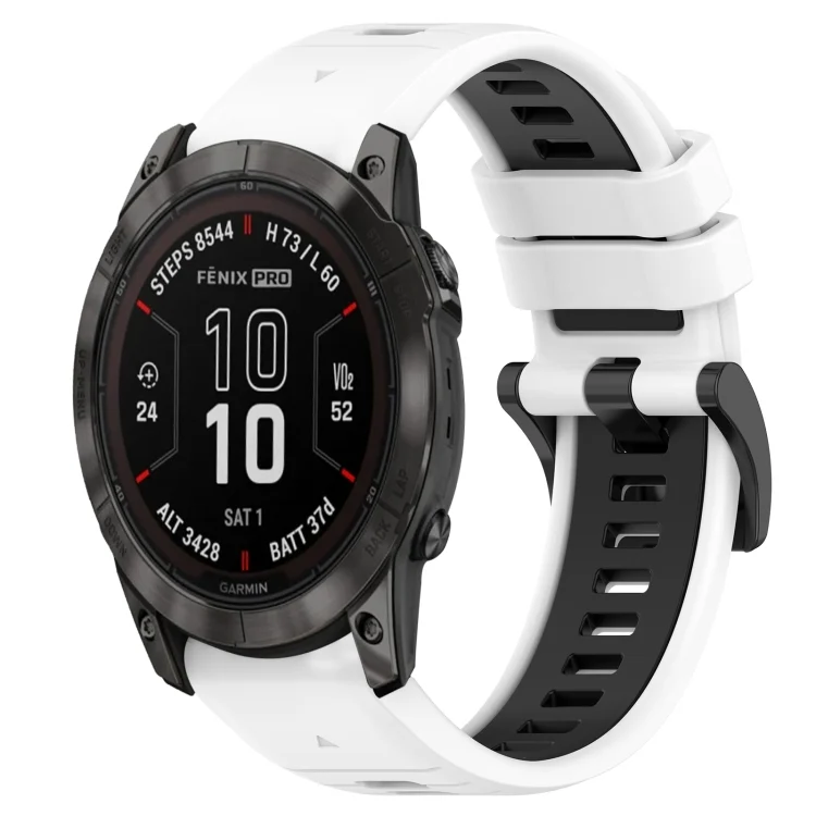 Sports Two-Color 26mm Silicone Watch Band