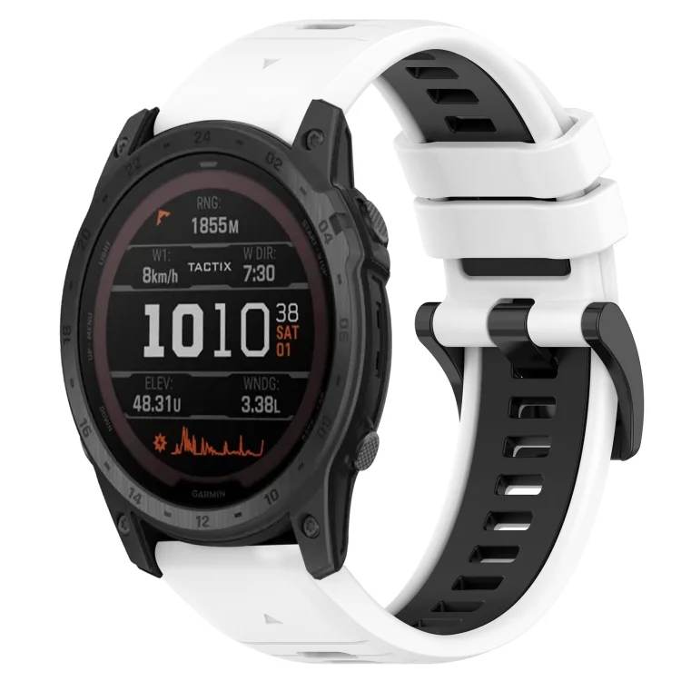 Sports Two-Color 26mm Silicone Watch Band
