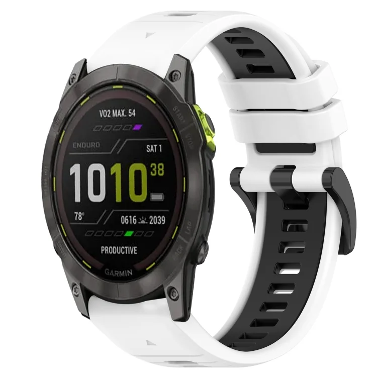 Sports Two-Color 26mm Silicone Watch Band
