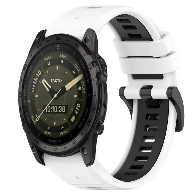 Sports Two-Color 26mm Silicone Watch Band