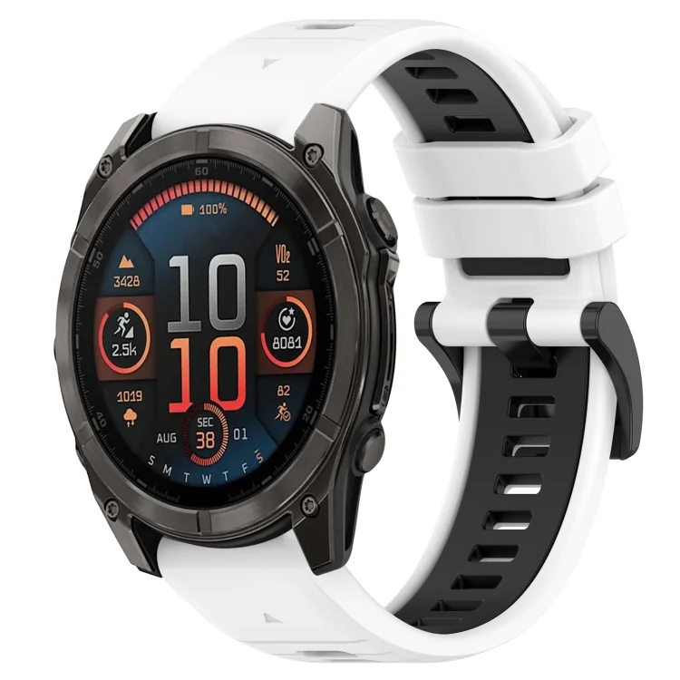 Sports Two-Color 26mm Silicone Watch Band
