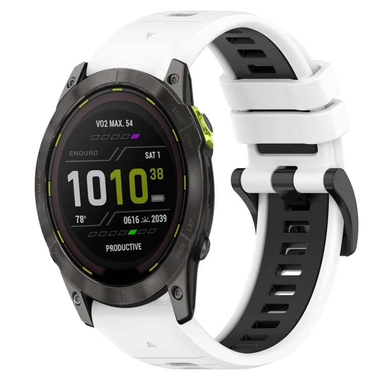 Sports Two-Color 26mm Silicone Watch Band