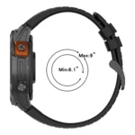 Sports Two-Color 26mm Silicone Watch Band - Image 4