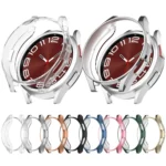 Electroplated TPU Half Pack Hollow Watch Protective Case - Image 2