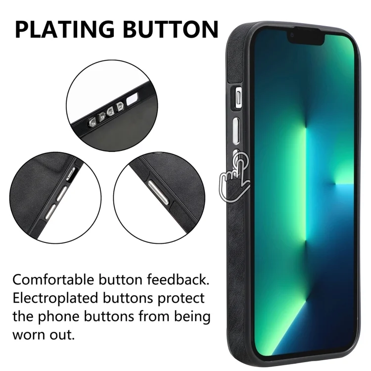 SYA002291109A_5.webp Skin-Feel Electroplating TPU Shockproof Phone Case, For iPhone 13 Pro Max, For iPhone 13 Pro, For iPhone 13, For iPhone 12 - Image 6