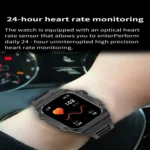 AK55 1.91 inch IP67 Waterproof Color Screen Smart Watch,Support Heart Rate / Blood Pressure / Blood Oxygen Monitoring - Image 3