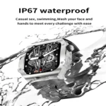 AK55 1.91 inch IP67 Waterproof Color Screen Smart Watch,Support Heart Rate / Blood Pressure / Blood Oxygen Monitoring - Image 6
