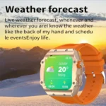AK55 1.91 inch IP67 Waterproof Color Screen Smart Watch,Support Heart Rate / Blood Pressure / Blood Oxygen Monitoring - Image 7