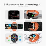 Y83 1.83 inch Color Screen Smart Watch,Support Heart Rate / Blood Pressure / Blood Oxygen / Blood Glucose Monitoring - Image 3