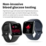 Y83 1.83 inch Color Screen Smart Watch,Support Heart Rate / Blood Pressure / Blood Oxygen / Blood Glucose Monitoring - Image 5