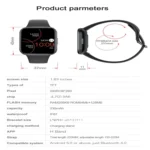 Y83 1.83 inch Color Screen Smart Watch,Support Heart Rate / Blood Pressure / Blood Oxygen / Blood Glucose Monitoring - Image 7