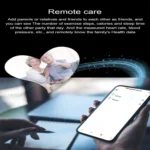 ET340 1.46 inch Color Screen Smart Silicone Strap Watch,Support Blood Oxygen / Blood Glucose / Uric Acid Measurement / Blood Lipid Monitoring - Image 7