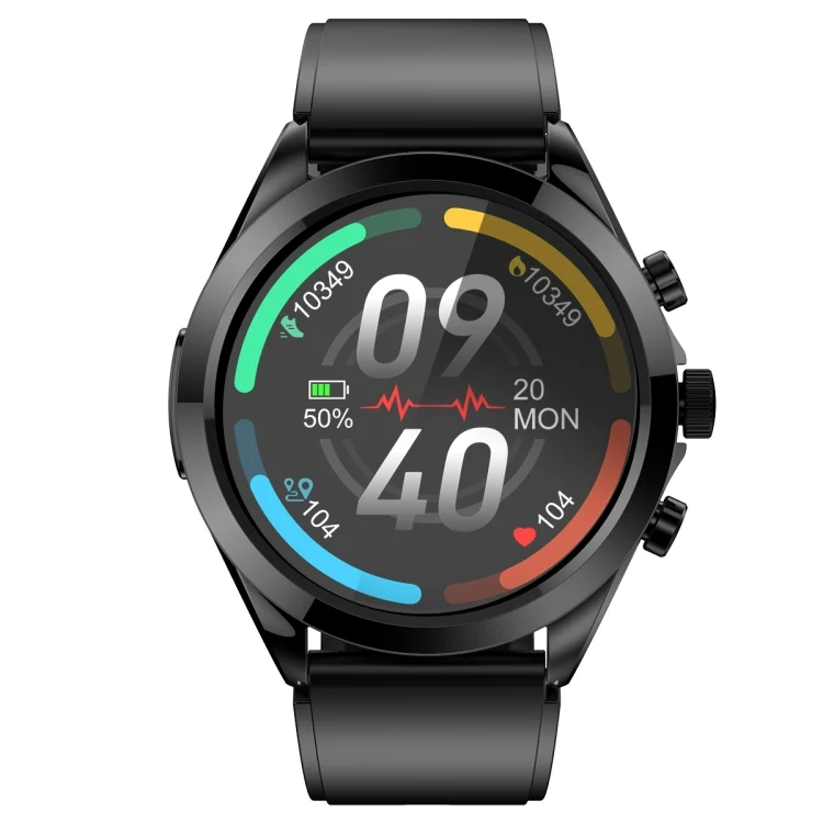 SYA002297701A_1.webp ET440 1.39 inch Color Screen Smart Silicone Strap Watch,Support Heart Rate / Blood Pressure / Blood Oxygen / Blood Glucose Monitoring - Image 8