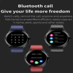 ET440 1.39 inch Color Screen Smart Silicone Strap Watch,Support Heart Rate / Blood Pressure / Blood Oxygen / Blood Glucose Monitoring - Image 5