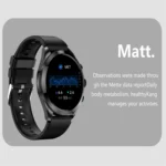 ET440 1.39 inch Color Screen Smart Silicone Strap Watch,Support Heart Rate / Blood Pressure / Blood Oxygen / Blood Glucose Monitoring - Image 7