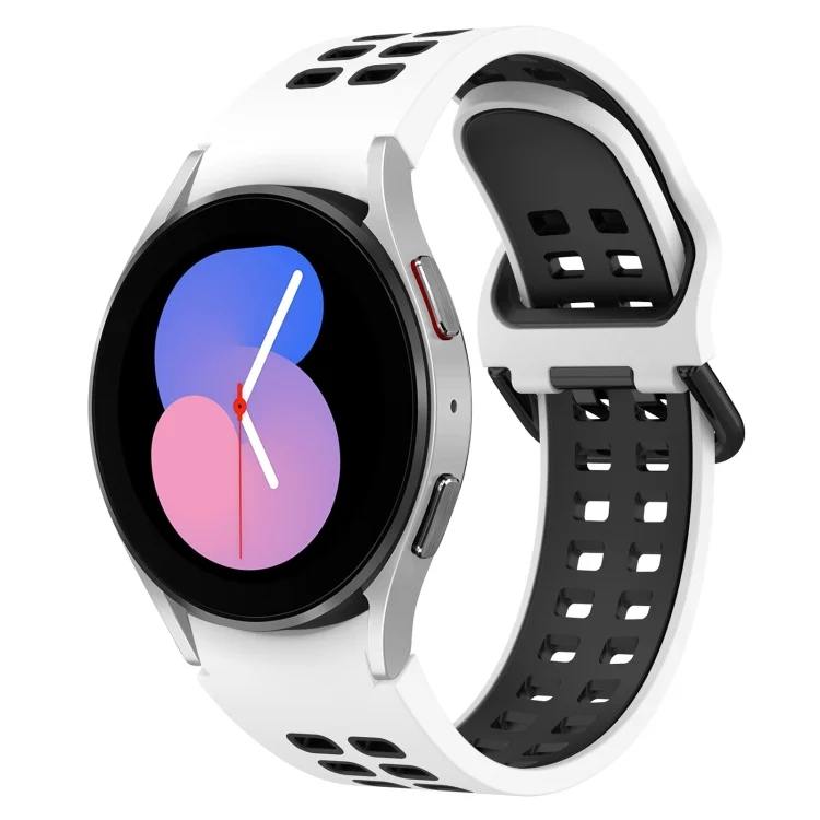 Two-Color Breathable Silicone Watch Band