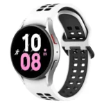 Two-Color Breathable Silicone Watch Band