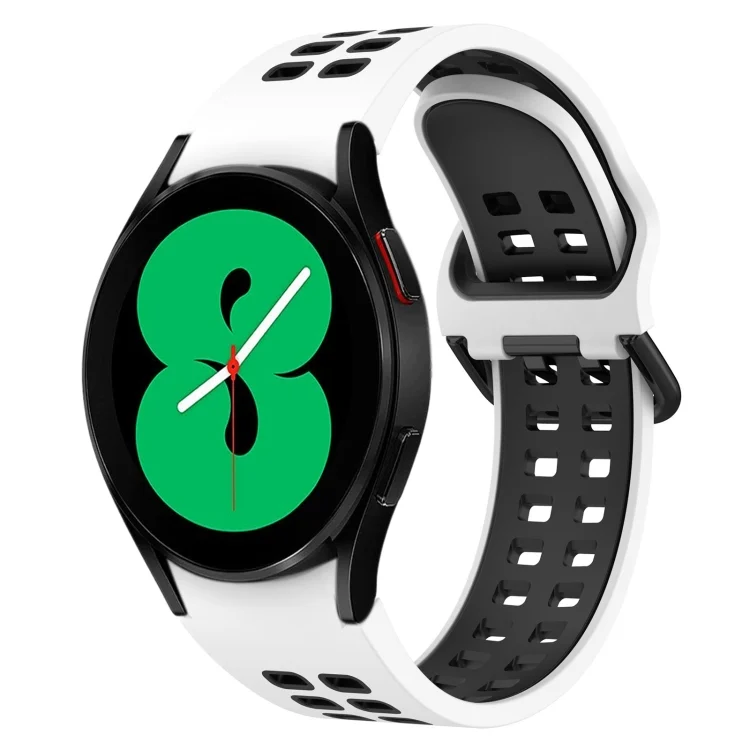Two-Color Breathable Silicone Watch Band