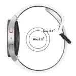 Two-Color Breathable Silicone Watch Band - Image 3