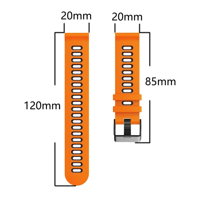 SYA0023056_B6.webp 20mm Two-color Silicone Watch Band - Image 7