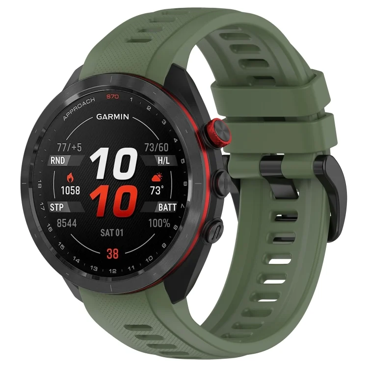 22mm Sports Silicone Watch Band