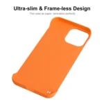 ENKAY Ultra-thin Matte Frameless PC Phone Case, For iPhone 15 Pro Max, For iPhone 15 Pro, For iPhone 15 Plus, For iPhone 15 - Image 3