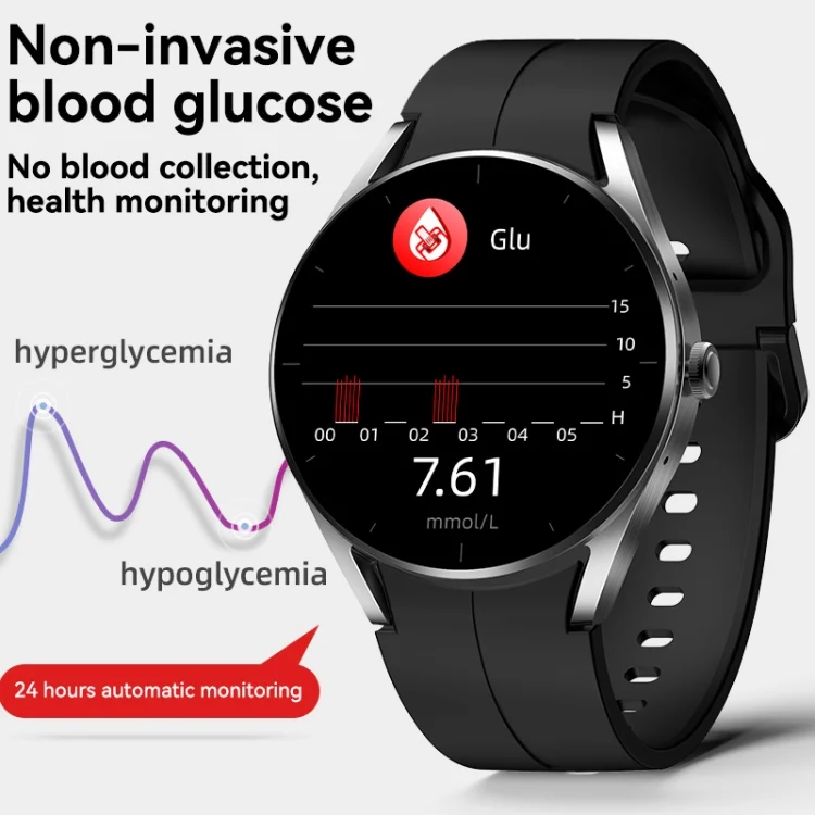 SYA0023077_B4.webp KS05 1.32 inch IP67 Waterproof Color Screen Smart Watch,Support Blood Oxygen / Blood Glucose / Blood Lipid Monitoring - Image 5