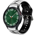 Curved Texture Silicone Watch Band