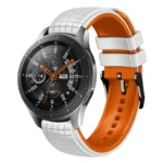 22mm Mesh Two Color Silicone Watch Band