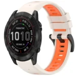Sports Two-Color Quick Release Silicone Watch Band