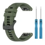 Sports Two-Color Quick Release Silicone Watch Band - Image 7