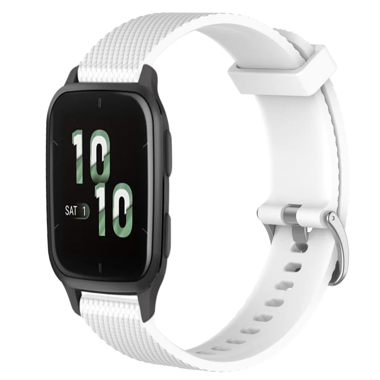 20mm Diamond Textured Silicone Watch Band
