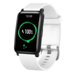 20mm Diamond Textured Silicone Watch Band