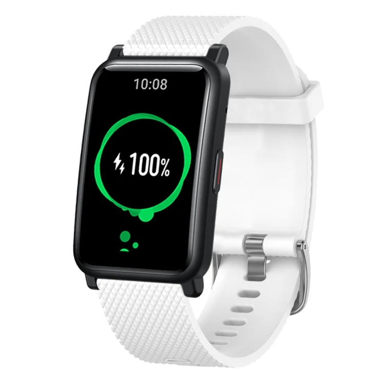 20mm Diamond Textured Silicone Watch Band