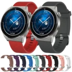 20mm Diamond Textured Silicone Watch Band - Image 2