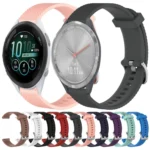 18mm Diamond Textured Silicone Watch Band - Image 2