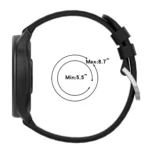 18mm Diamond Textured Silicone Watch Band - Image 4