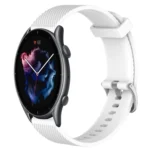 22mm Diamond Textured Silicone Watch Band