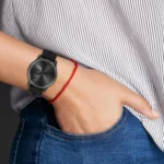 22mm Diamond Textured Silicone Watch Band - Image 6