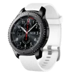 22mm Diamond Textured Silicone Watch Band