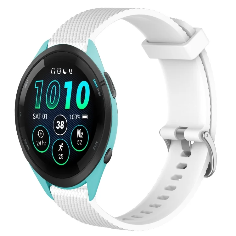 22mm Diamond Textured Silicone Watch Band