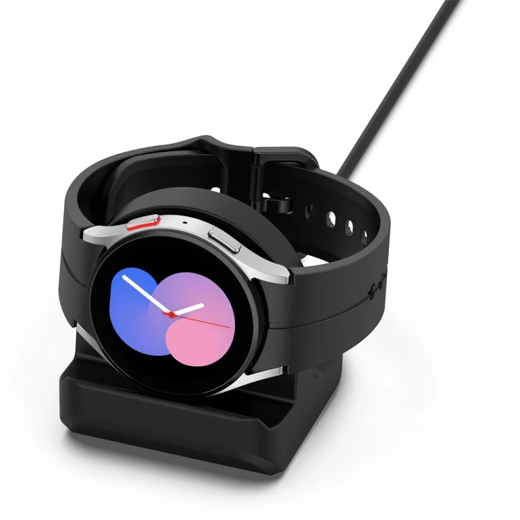 SYA002329501A_6.webp For Samsung Galaxy Watch6 / Watch6 Classic / Watch5 / Watch5 Pro JUNSUNMAY Silicone Charger Stand Non-Slip Base - Image 8