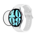 JUNSUNMAY Silicone Adjustable Strap + Full Coverage PMMA Screen Protector Kit