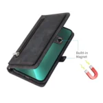 Zipper Card Slot Buckle Wallet Leather Phone Case, For iPhone 15 Pro Max, For iPhone 15 Pro, For iPhone 15 Plus - Image 6