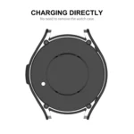 ENKAY Hat-Prince Electroplated Hard PC Case + 0.2mm 9H Glass Screen Protector - Image 2