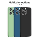 PINWUYO Sense Series Liquid Silicone TPU Phone Case, For iPhone 16 Pro Max, For iPhone 16 Pro, For iPhone 16 Plus, For iPhone 16, For iPhone 15 Pro Max, For iPhone 15 Pro - Image 9