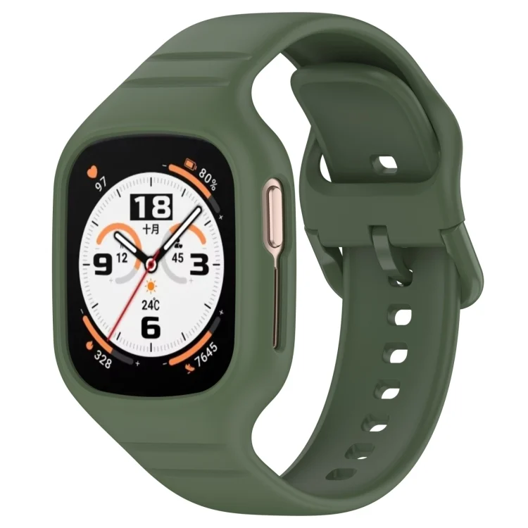 Integrated Fully Enclosed Silicone Watch Band