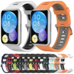 Two-Color Silicone Watch Band - Image 2