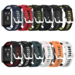 Two-Color Silicone Watch Band - Image 3