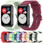 Solid Color Silicone Watch Band - Image 2